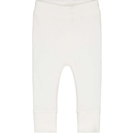 Prénatal newborn broek velours Ivory White 50 unisex