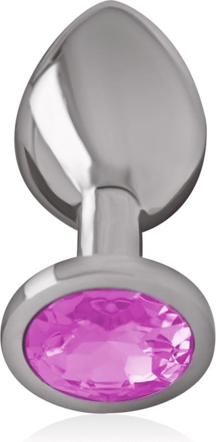 INTENSE ANAL TOYS | Intense - Anal Plug Metal Pink Size S