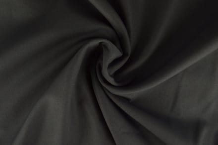 12 meter brandwerende stof - Donkergrijs - 100% polyester