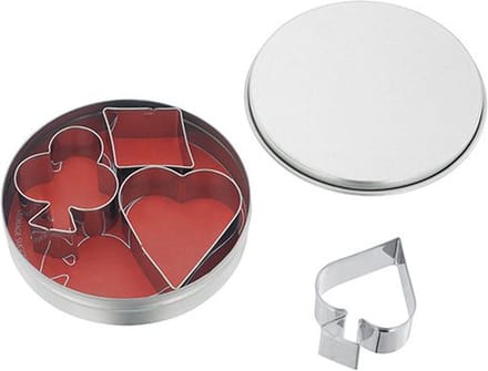 Judge Bakeware - 4-delige - Kaartspel - Koekjes - Uitstekers