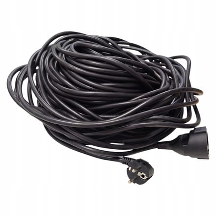 Elektrische verlengkabel 50m 3x2.5mm² ip44 16a 2800w sterk tuinkabel