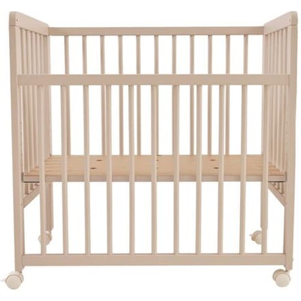 Prénatal co-sleeper Sofie - 6 verstelbare hoogtes - Inclusief matras - Bruin- Afmeting: 85x50x83 cm