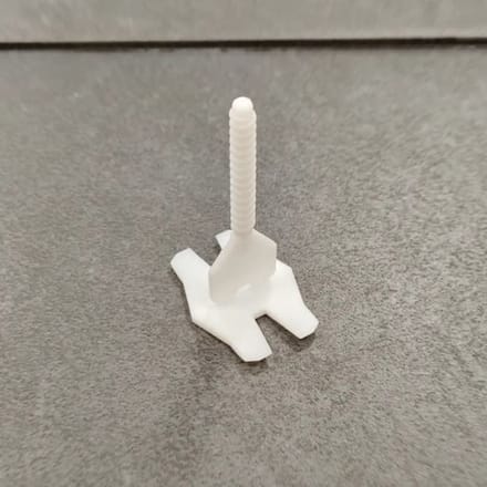Tegel Nivelleersysteem, 100 Gewindelaschen, 3mm Voeg