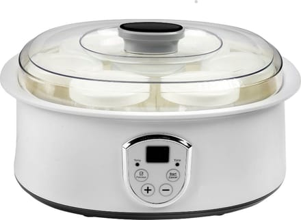 Yoghurtmaker 1.3 liter met 7 potten - joghurtmaker - yoghurtmaker met thermostaat