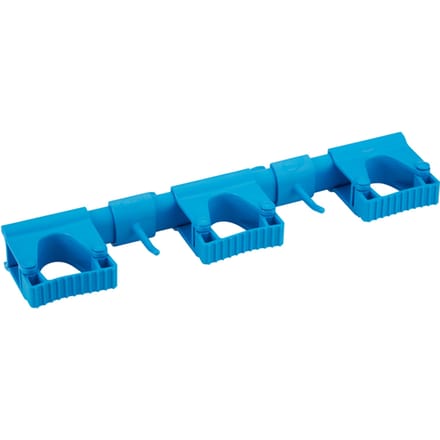 Vikan Hygiene 10113 Hi-Flex ophangrek 3 klemmen 2 haken - Blauw