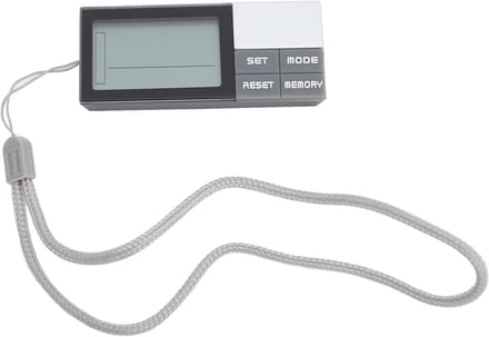 Digitale Stappenteller - Pedometer Activiteitstracker - Dagelijkse Beweging Meten - 3-Assige Sensor - 9 x 5 x 4 cm - Zwart