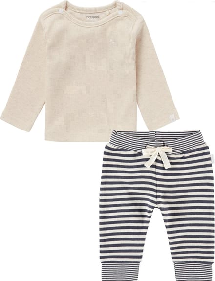 Noppies - kledingset (2delig) - Broek - Shirt - Maat 50