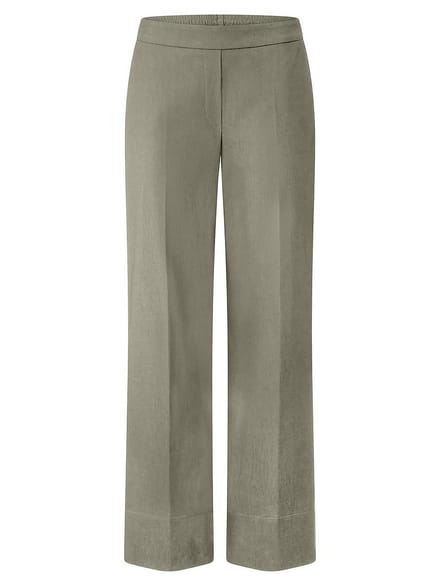 Enkellange broek Van Peter Hahn groen