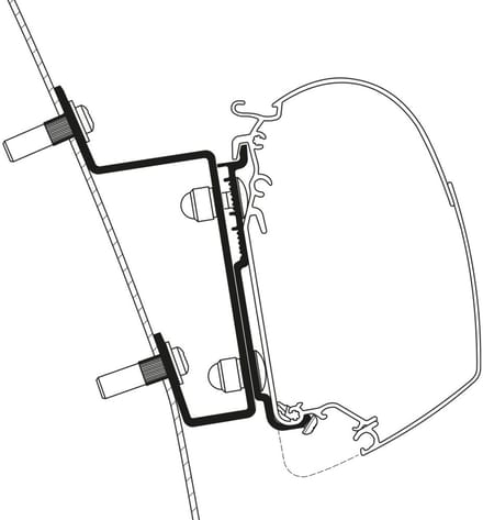 Thule Ford Transit H3 >2014 Wall (RHD)