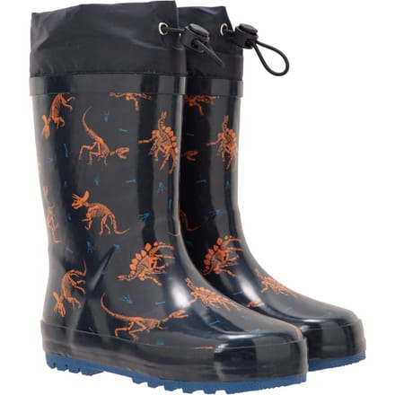 Mountain Warehouse Kinderen/Kinderen Dinosaurus Skelet-Wellington Laarzen (Teal)