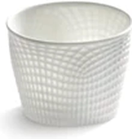 Serax Ann Van Hoey Nido beker H6.5cm D8cm bone china wit