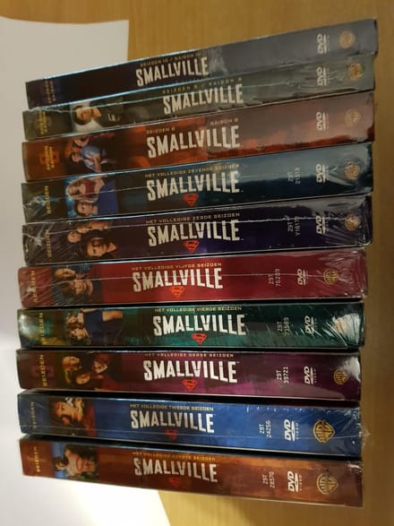 Smallville complete serie losse boxen 1 tm 10 Nederlandse uitvoering