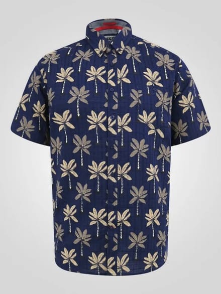 Duke 555 Davey Overhemd Printed Big Size Maat 4XL