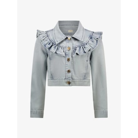 Le Chic Meisjes jacket alysum light denim