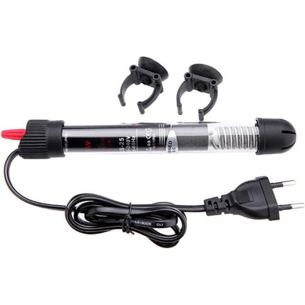50W Aquariumverwarmer Vissenkom Waterverwarmer Automatische Constante Temperatuur voor Zoetwater Zoutwater zwart