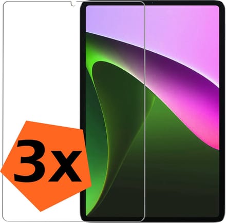 Screenprotector - 3 Stuks - Geschikt voor Xiaomi Mi Pad 5 - Extra Sterk - Gehard Glas - Beschermglas - Tempered Glass - Screen Protector
