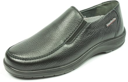 Mephisto Heren Instappers - Zwart - Maat 41
