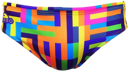 Turbo Labyrinth Zwemslip Veelkleurig 2XL Man