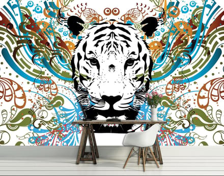 Poster | Blauw | 104 x 70,5 cm