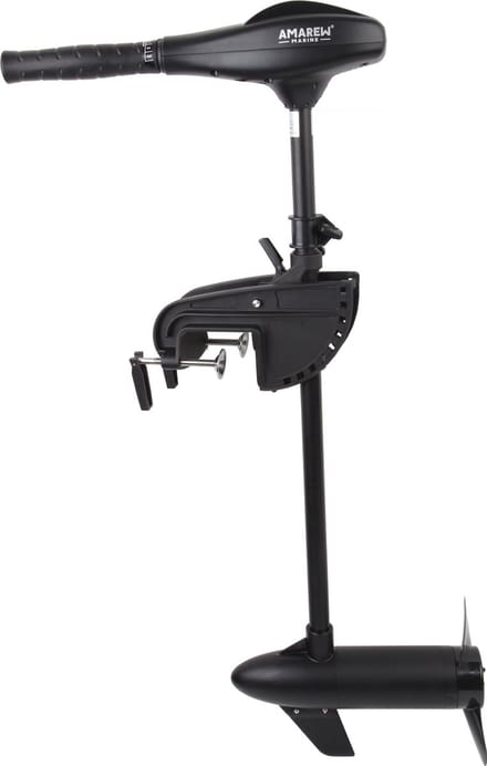 Fluistermotor 48LBS + 110ah accu + 5ah acculader