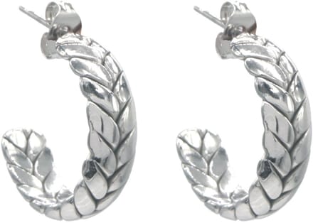 Oorringen - RVS - zilverkleurig - 20 mm - dames