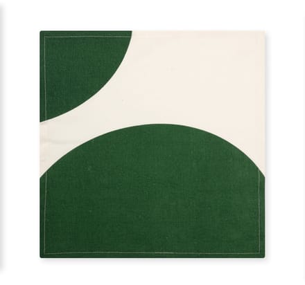 vtwonen - Servetten - Groen - Katoen - 40x40cm - Set van 4