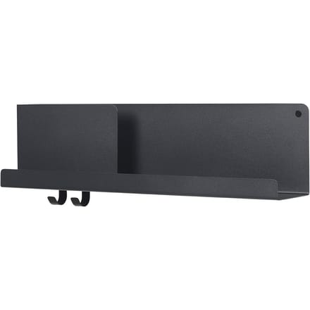 Muuto - Folded rek - 63 x 16,5 cm - zwart