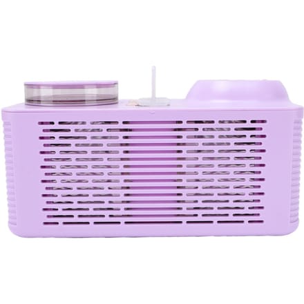 Mini Machine à Glaces Automatique Compacte Intelligente Machine à Bâtonnets de Glace Maison pour la Maison 150W Prise US L pink