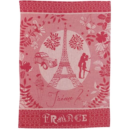 Theedoek Winkler Jacquard Tour Eiffel