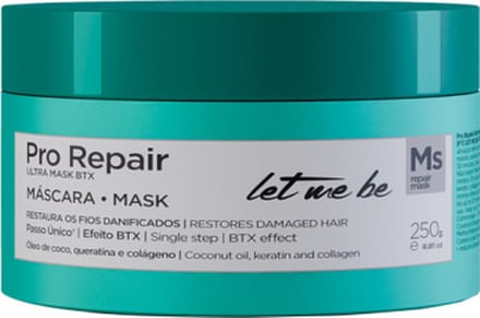 Let Me Be | Pro Repair | BTX Ultra Haarmasker | 250 gr