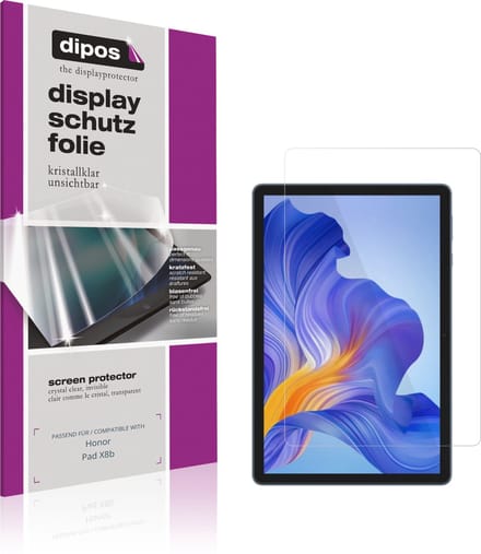 dipos – 2x Beschermfolie geschikt voor Honor Pad X8b | Krasbestendige & heldere Screenprotector Ultra-Thin