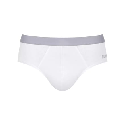 sloggi men GO ABC 2.0 Brief 2P Heren Onderbroek - WHITE - Maat S