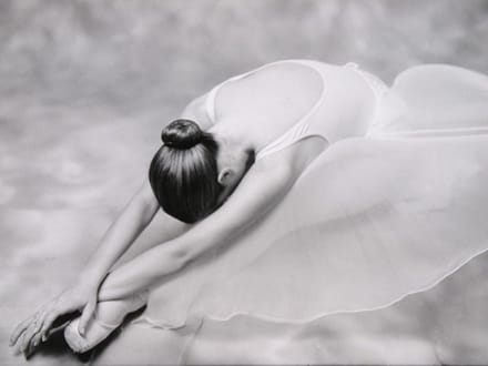 Fotobehang - foto: balletdanseres.