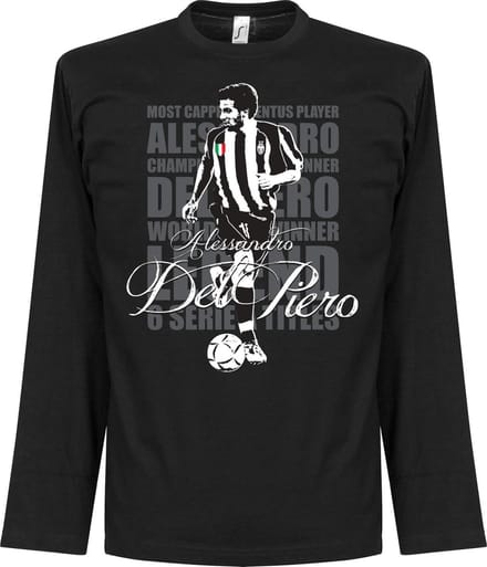 Del Piero Legend Longsleeve T-Shirt - M