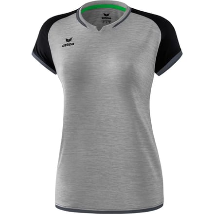 Erima Sportshirt - Maat 36  - Vrouwen - grijs/zwart/wit