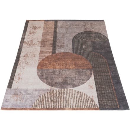 Vloerkleed Ova 200 x 290 cm - Vloerkleed met Grafisch Patroon