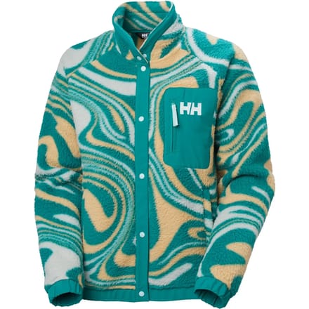 Fleece Jack Helly Hansen W IMPERIAL PRINTED PILE SNAP