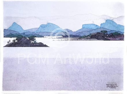 Kunstdruk Ralf Westphal - Sri Lanka 90x70cm