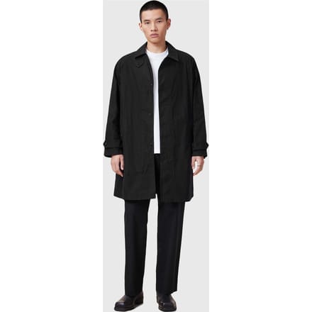 AllSaints Tillman Mac Black Größe: XS | Trench Coats Outlet | Herren | Schwarz