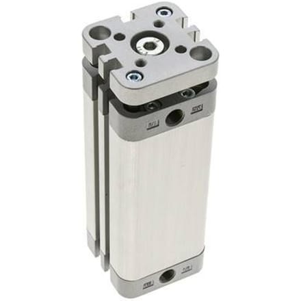 ISO 21287 Compacte Dubbelwerkende Cilinder 32-80mm - Magnetisch - Niet-roterend