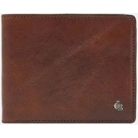 Castelijn en Beerens Portemonnee / Portefeuille Heren - Billfold - Leer - Rien - Cognac