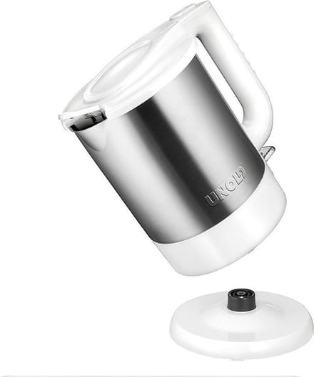 Unold Waterkoker Snoerloos RVS, Wit