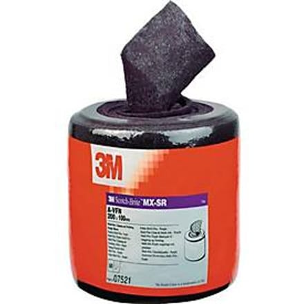 Schuurvliesrol MX-SR L.6m B.100mm zeer fijn violet 3M