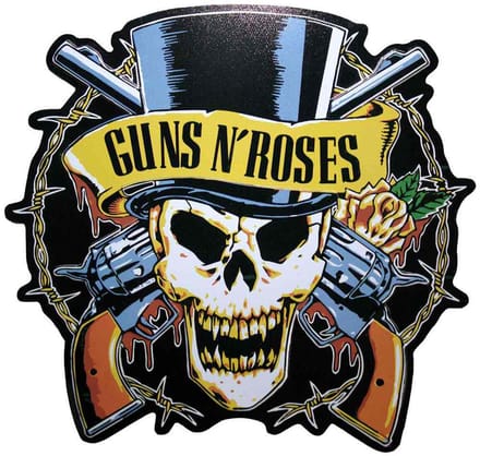 Guns N' Roses - Top Hat Koelkastmagneet - Multicolours