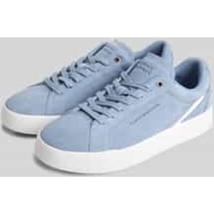 Sneakers van echt suède