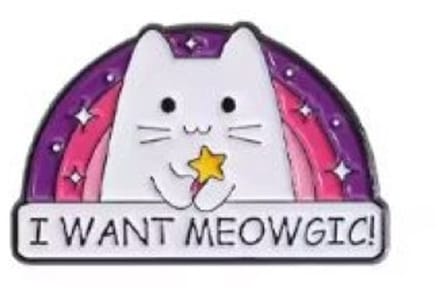 Pin Broche - enamel pin - kledingspeld - Magie kat