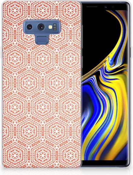 Samsung Galaxy Note 9 TPU bumper Pattern Orange