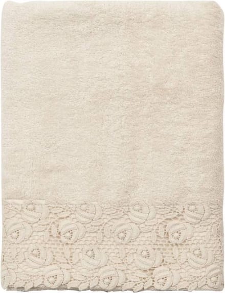 TOW0003MN - Handdoek - 50 x 100 cm - katoen - natuur