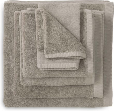 Heckett & Lane 3 stuks Handdoek 50 cm x 100 cm Taupe