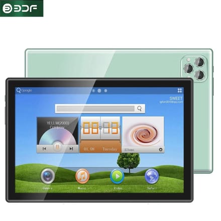 10.1 Inch Android 13 Tablets IPS Full HD Display Tablet pc Octa Core Processor 8GB RAM 256GB ROM Standard Tab